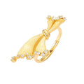 Chrysippus 14K Gold Butterfly Open Ring