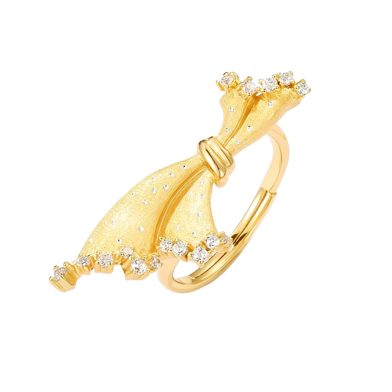 Chrysippus 14K Gold Butterfly Open Ring