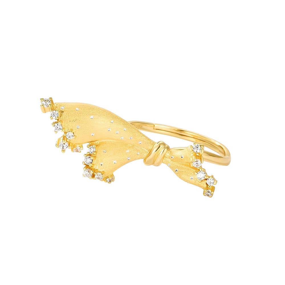 Chrysippus 14K Gold Butterfly Open Ring