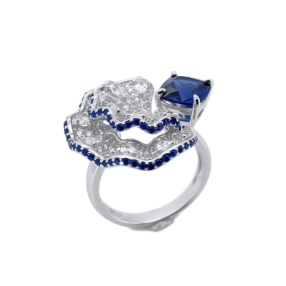 Clorinde Fan Open Ring