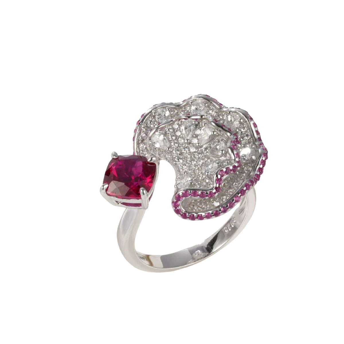 Clorinde Fan Open Ring