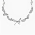 Colette White Feather Necklace