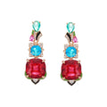 Cordula Multicolor Cushion Earrings