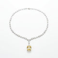 Cyrielle Cushion Necklace