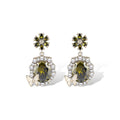 Danaus Green Butterfly Earrings