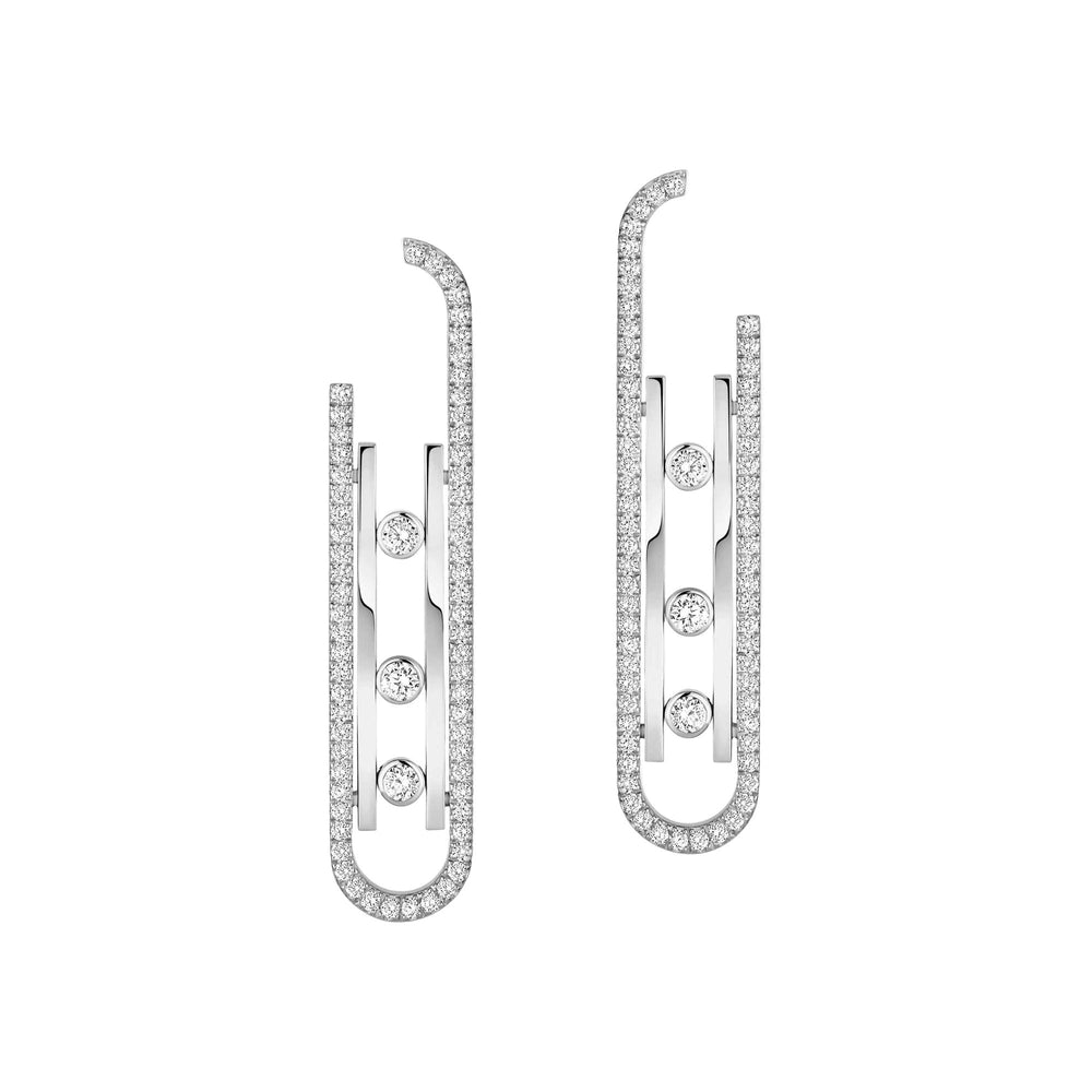 Dankrun 14K Gold Vertical Bar Earrings