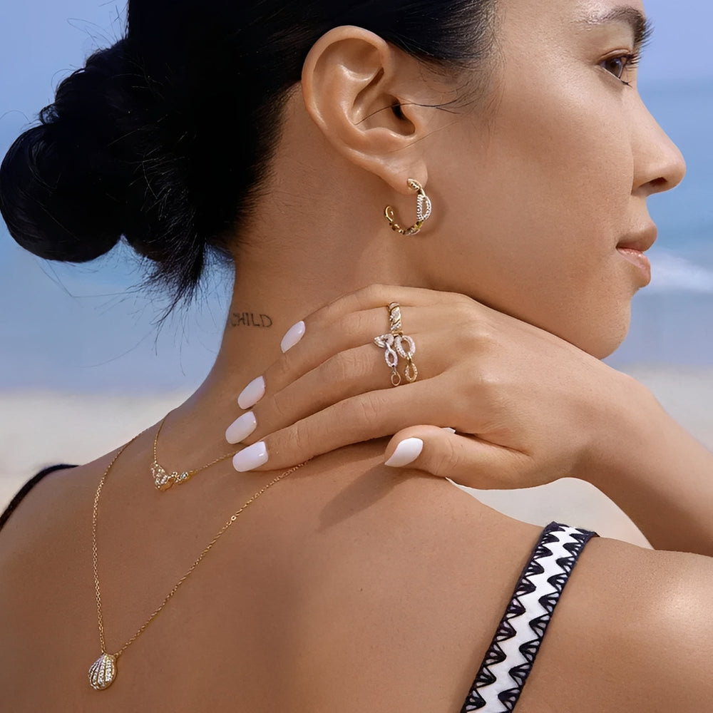 Daphné Chain Link Ring