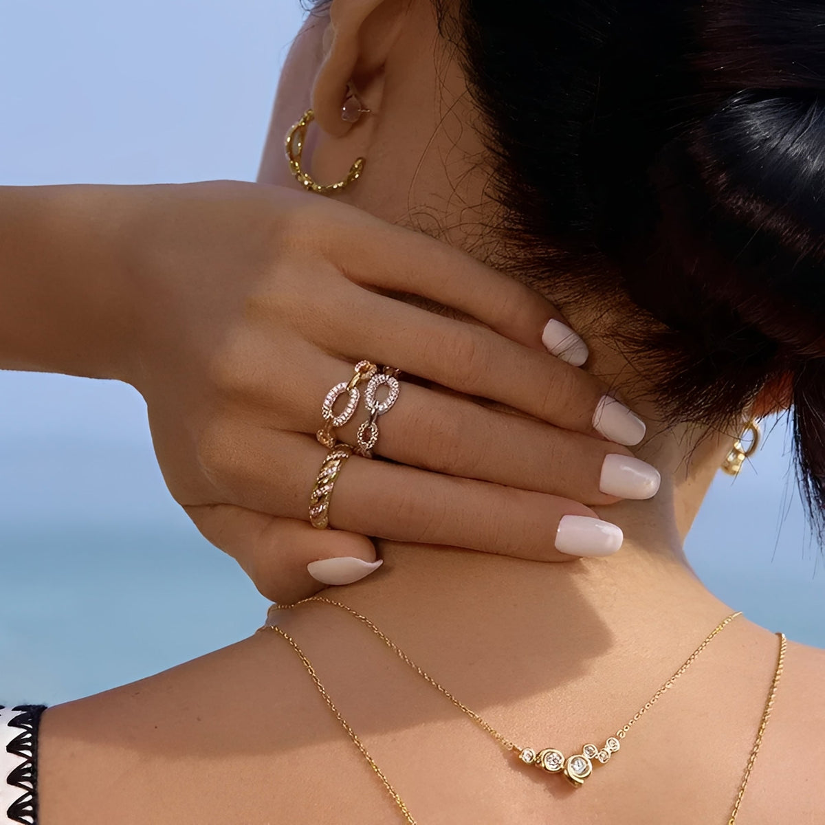 Daphné Chain Link Ring