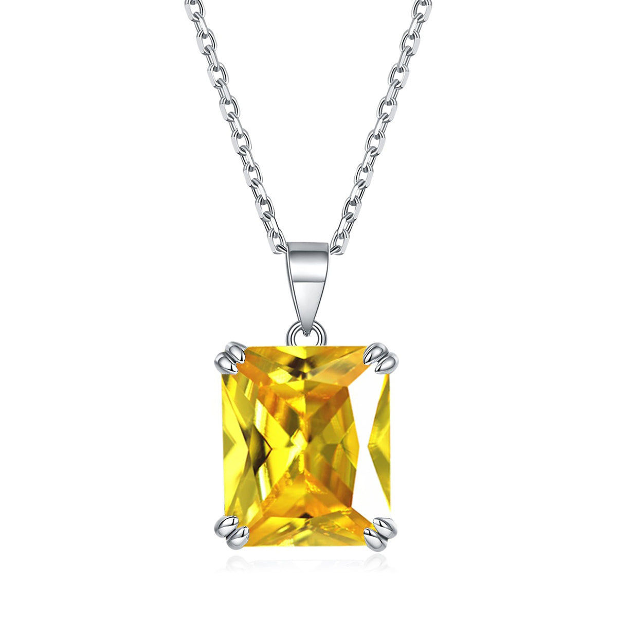 Daphnée Square Necklace