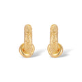 Delia 14K Gold Knot Earrings