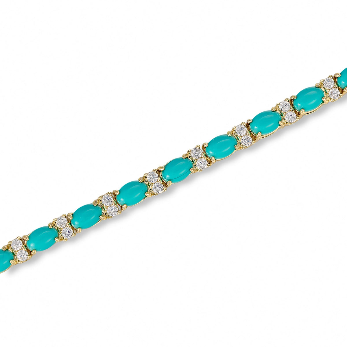 Christiane Oval Natural Stone Bracelet