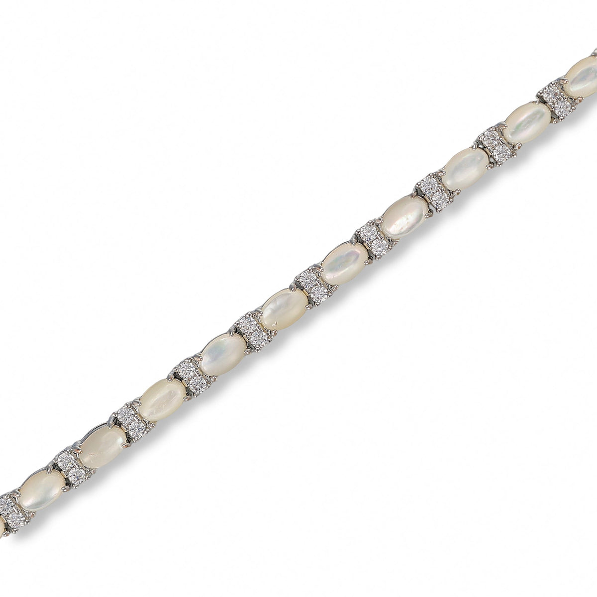 Christiane Oval Natural Stone Bracelet