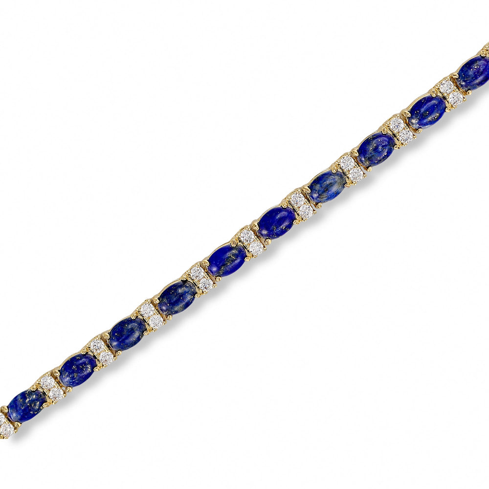 Christiane Oval Natural Stone Bracelet