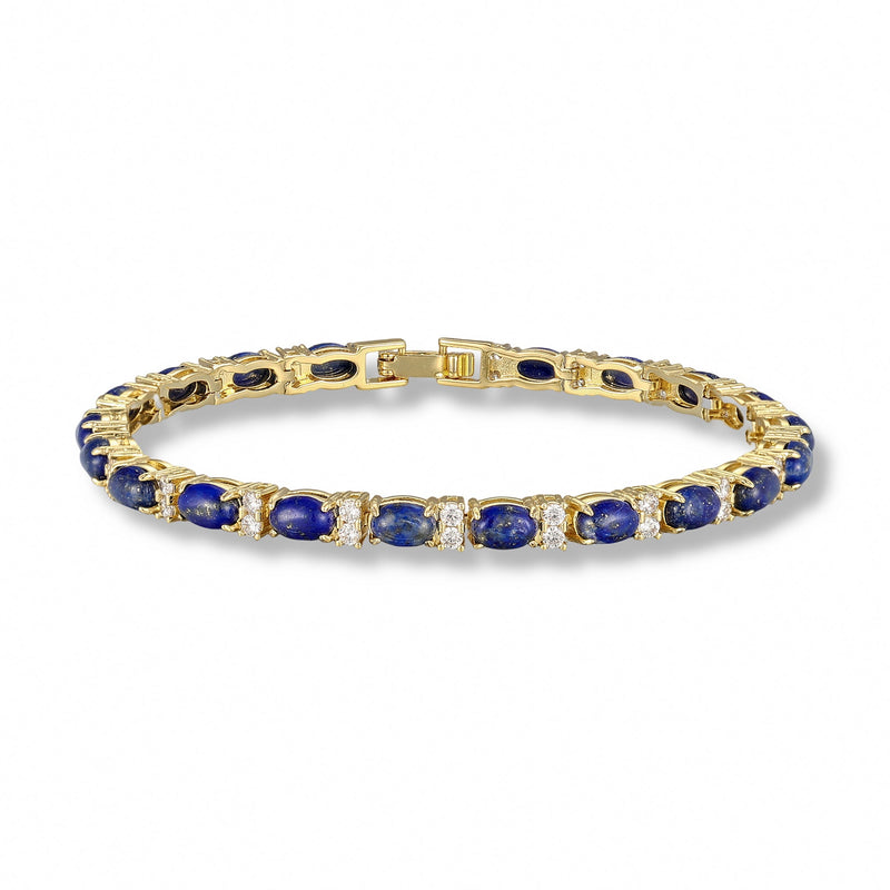 Christiane Oval Natural Stone Bracelet