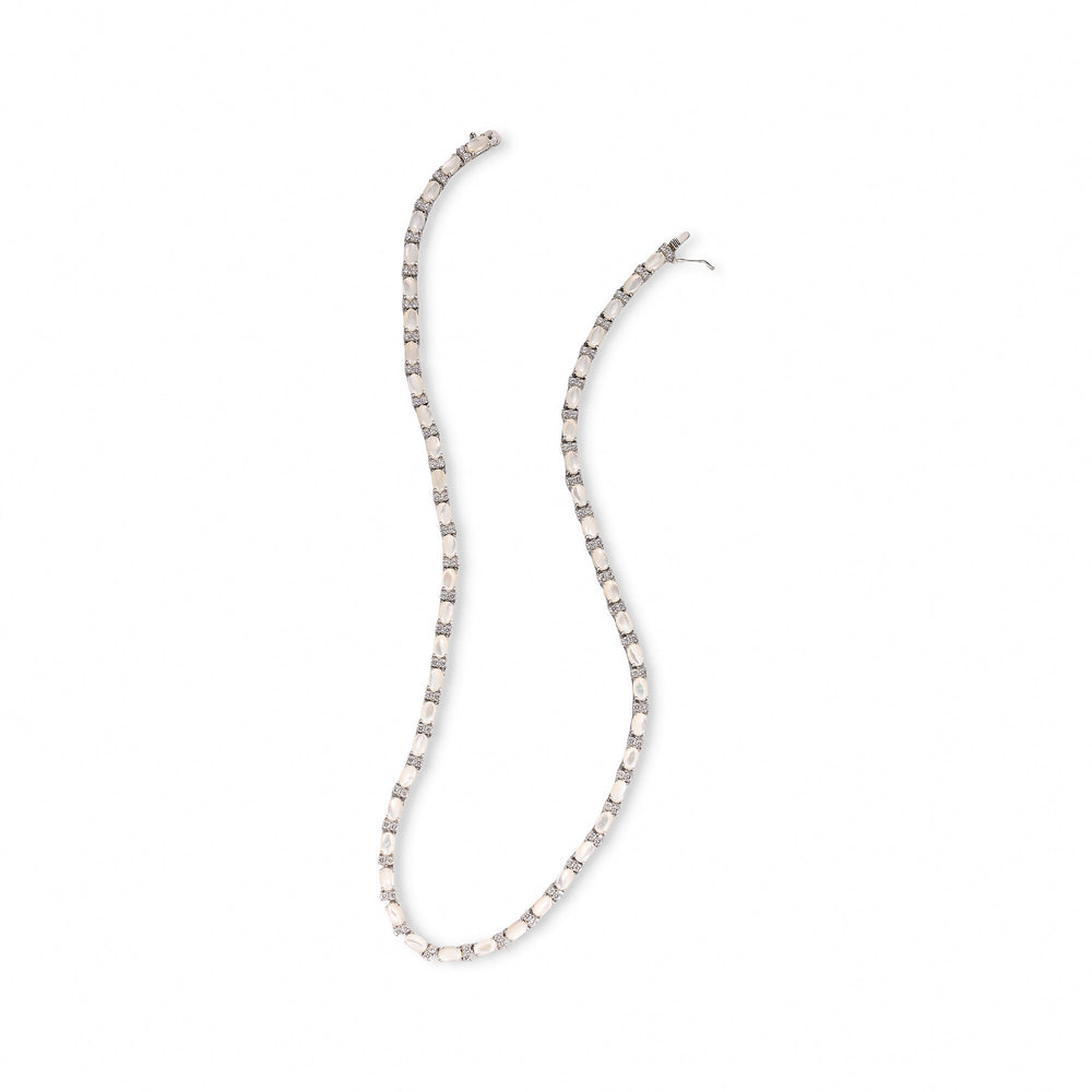 Christiane Oval Natural Stone Necklace