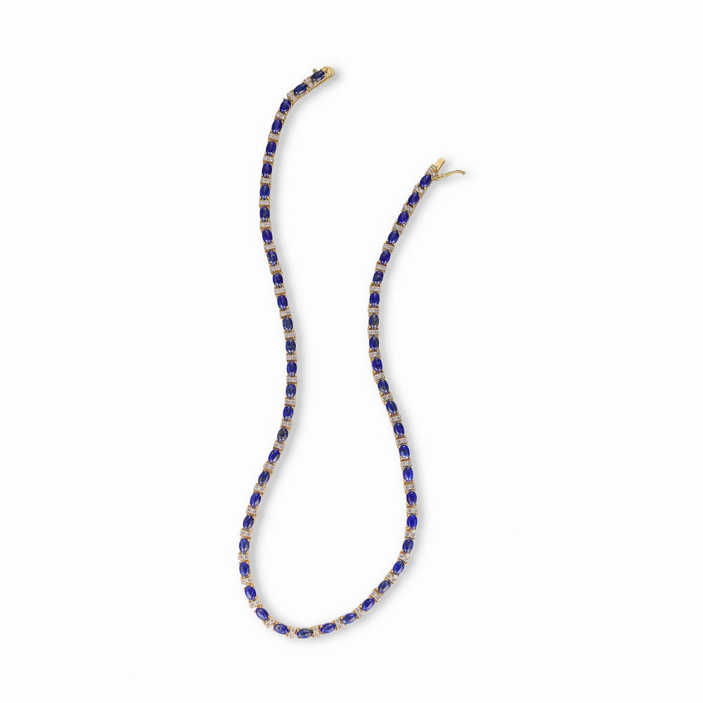 Christiane Oval Natural Stone Necklace
