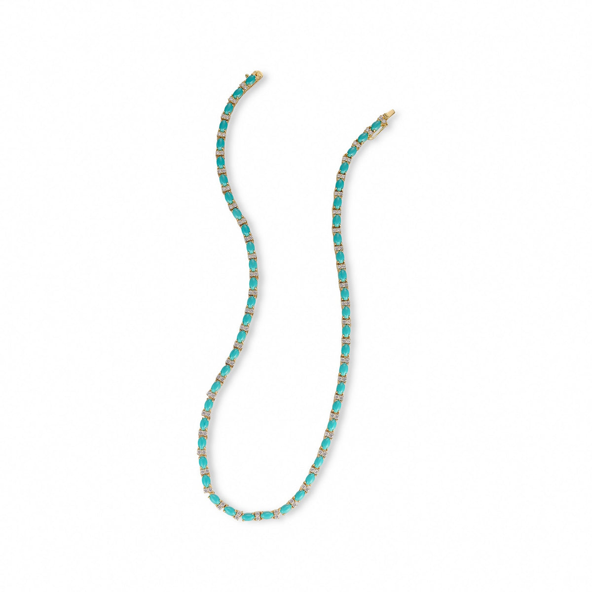 Christiane Oval Natural Stone Necklace
