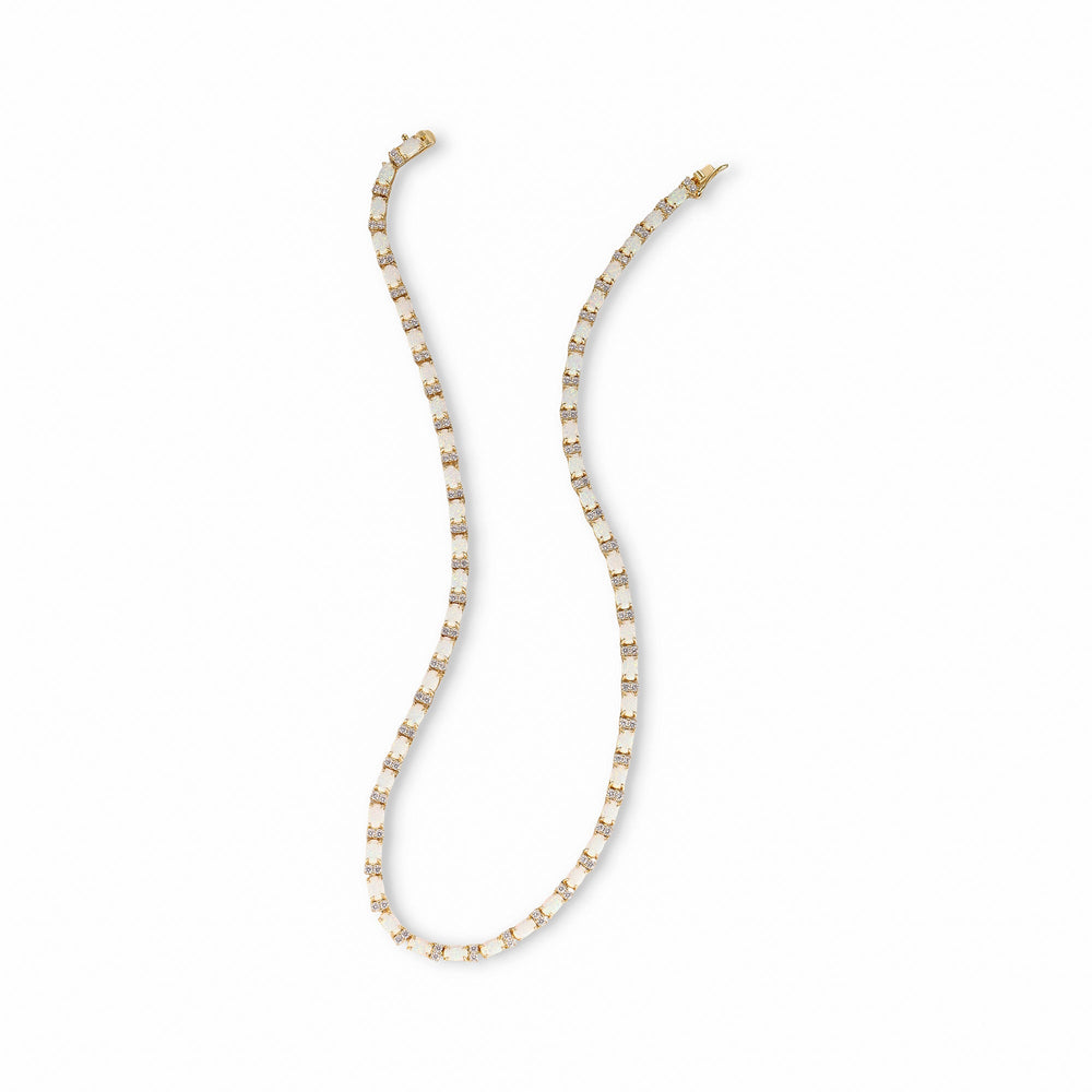 Christiane Oval Natural Stone Necklace