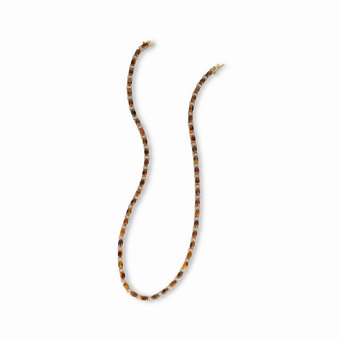 Christiane Oval Natural Stone Necklace