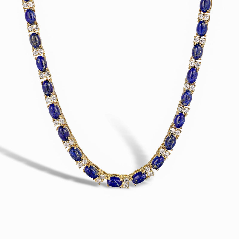 Christiane Oval Natural Stone Necklace