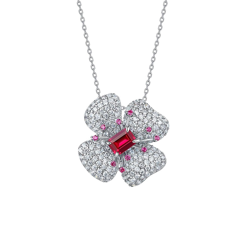 Doriane Floral Necklace