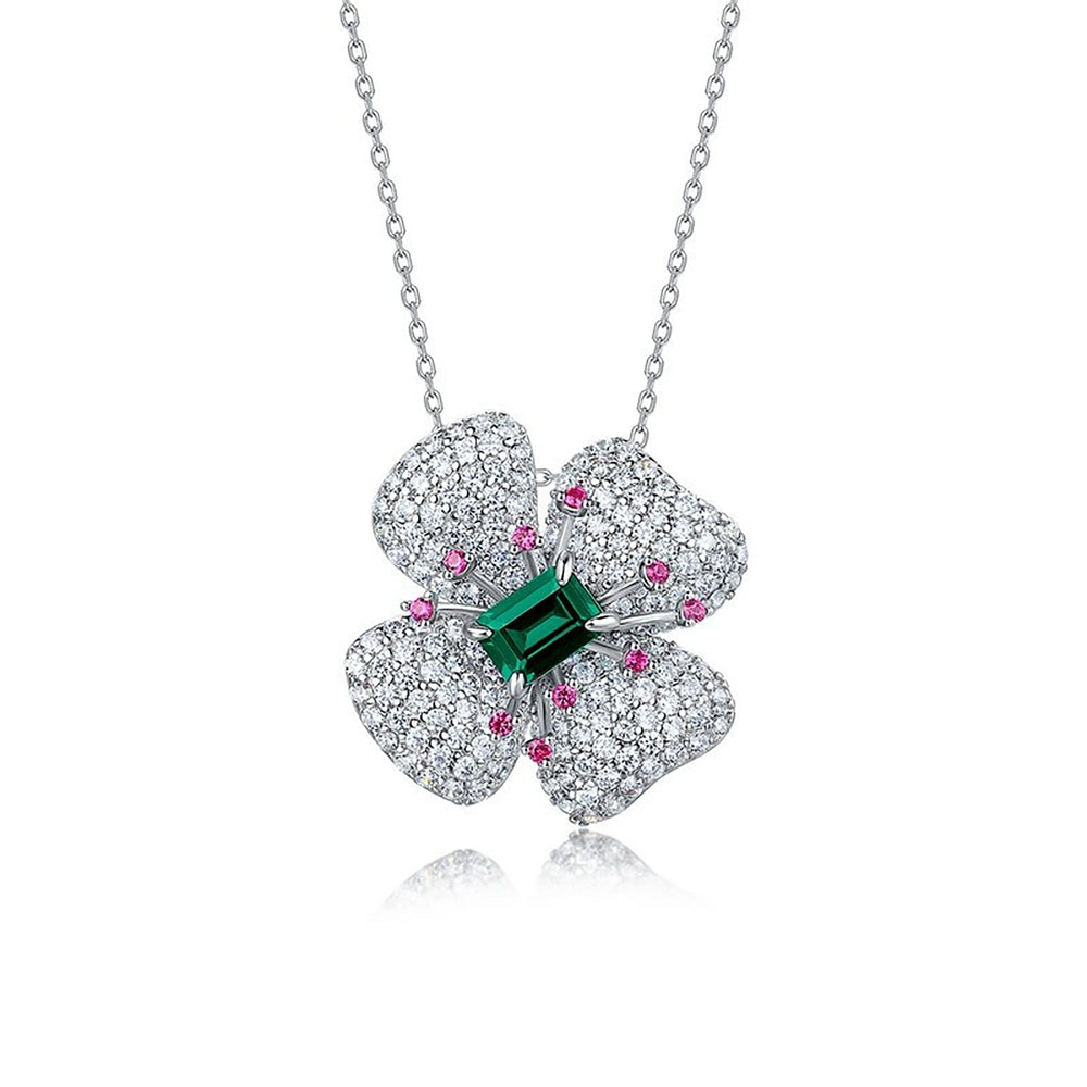 Doriane Floral Necklace