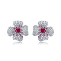 Doriane Floral Stud Earrings