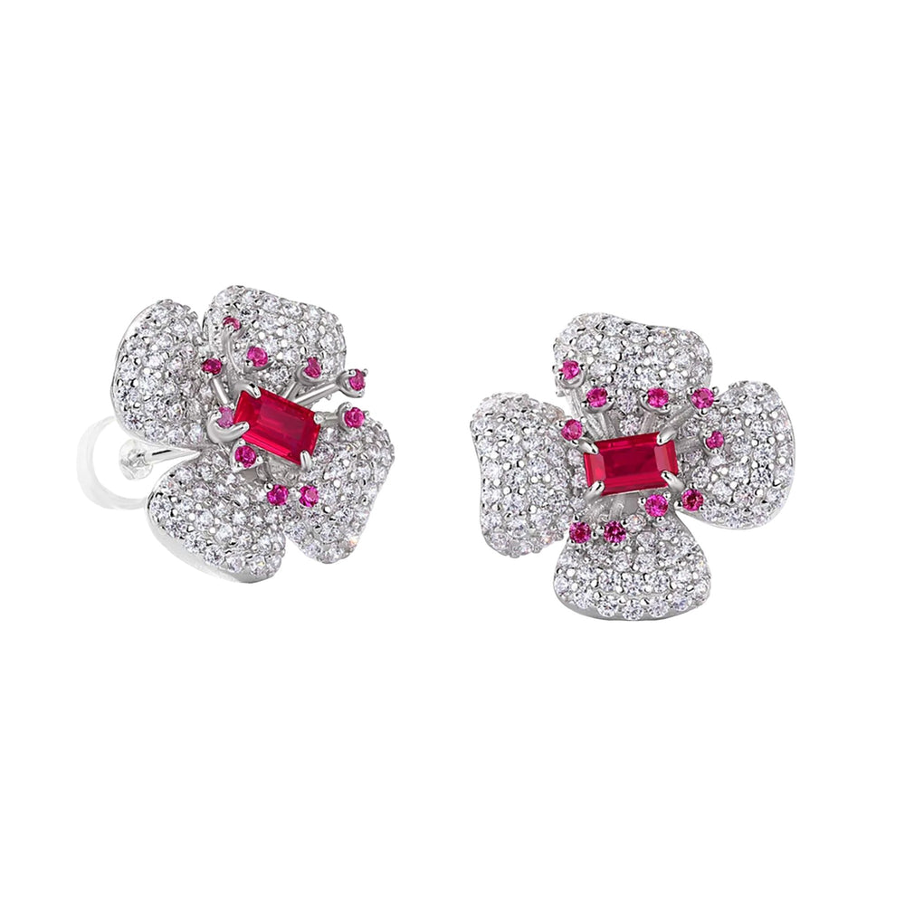 Doriane Floral Stud Earrings