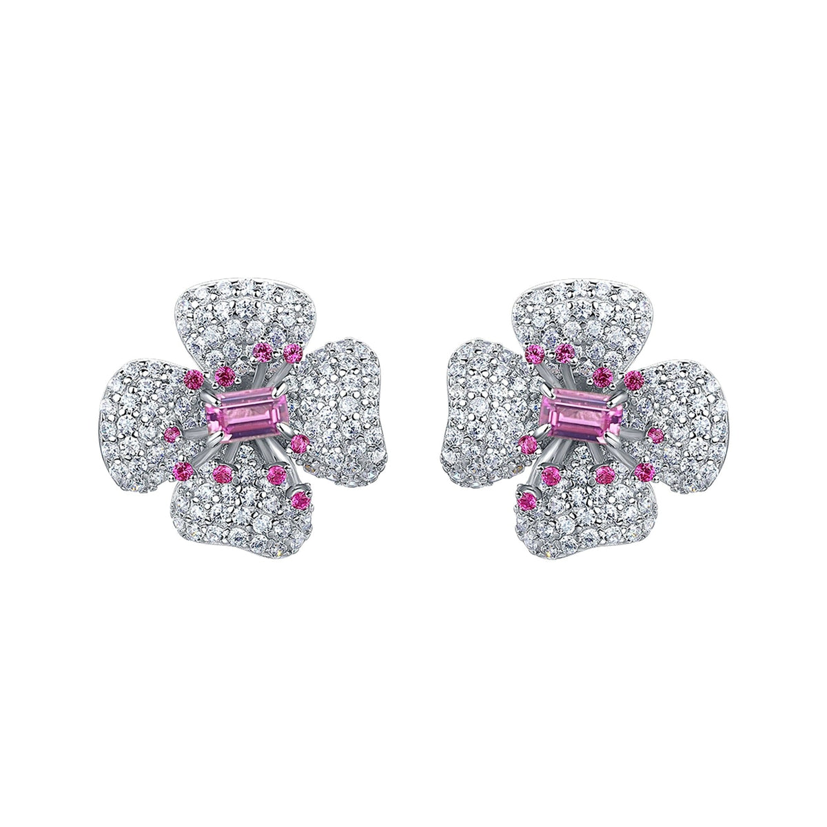 Doriane Floral Stud Earrings
