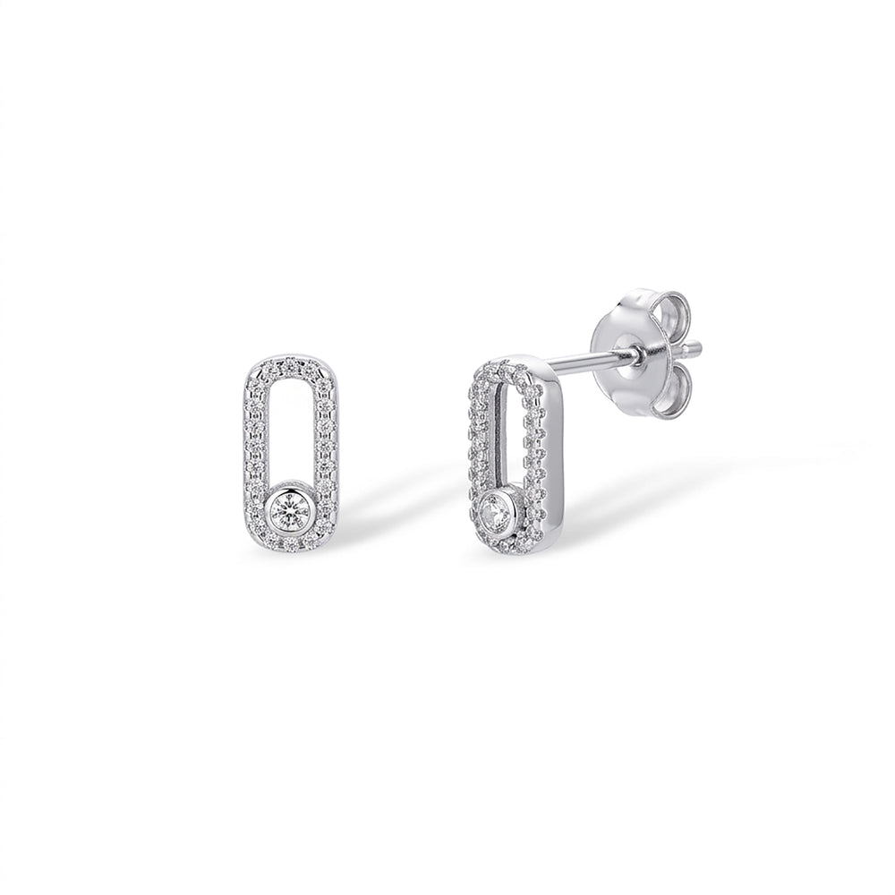 Dune 14K Gold Oval Earrings