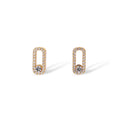 Dune 14K Gold Oval Earrings