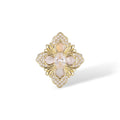 Eberlind 14K Gold Floral Open Ring