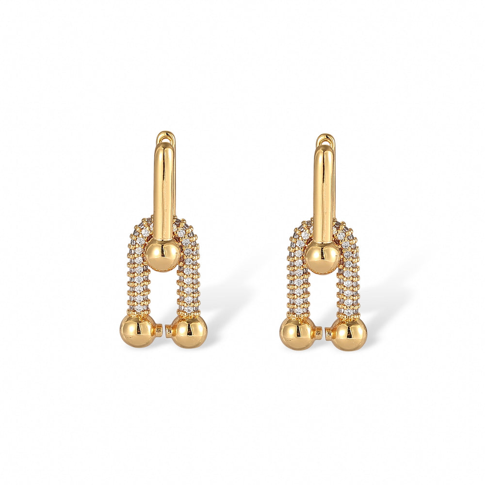 Edlind 14K Gold Ball Chain Drop Earrings