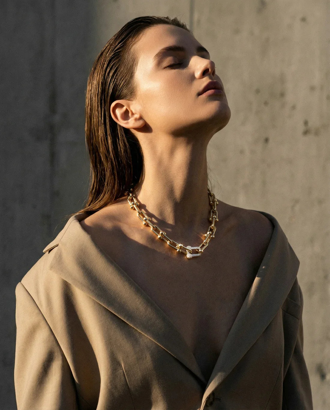 Edlind 14K Gold Ball Chain Necklace