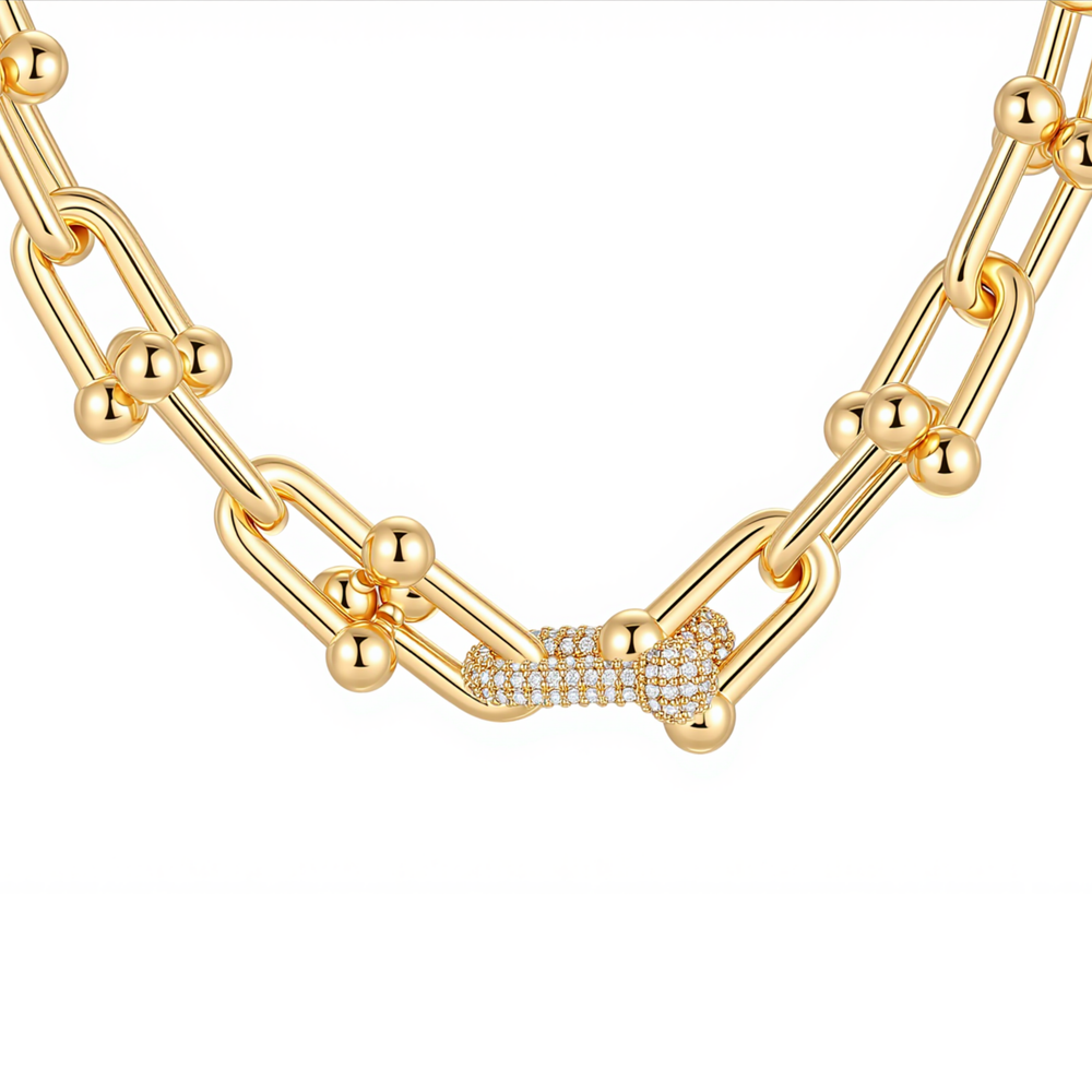 Edlind 14K Gold Ball Chain Necklace