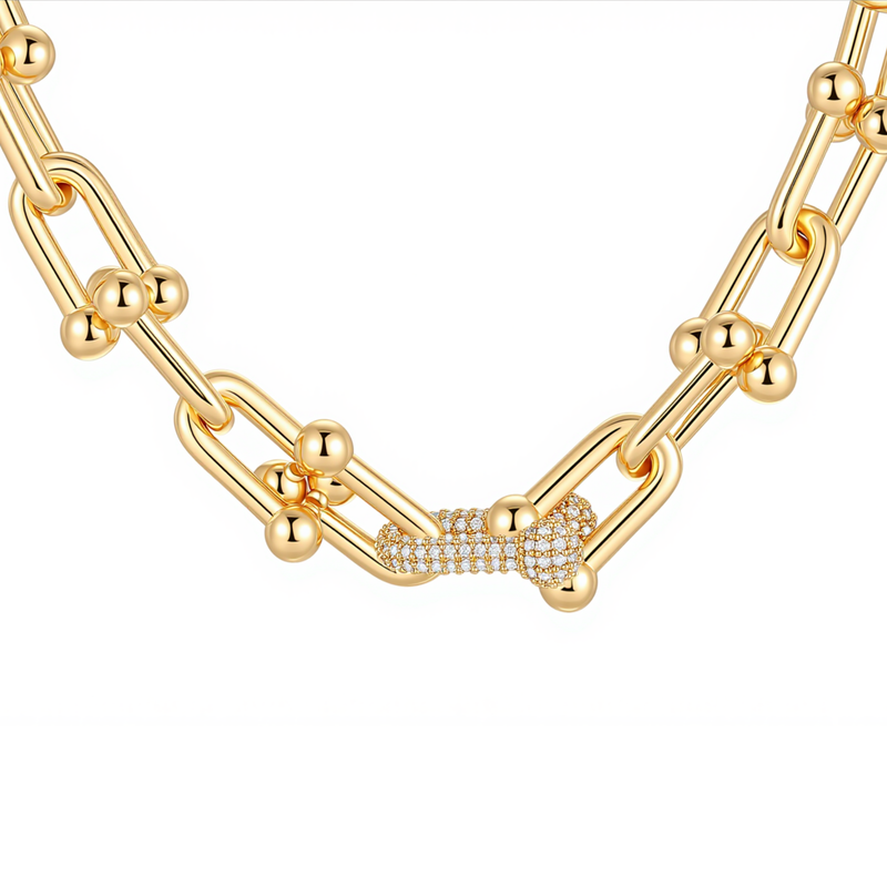 Edlind 14K Gold Ball Chain Necklace