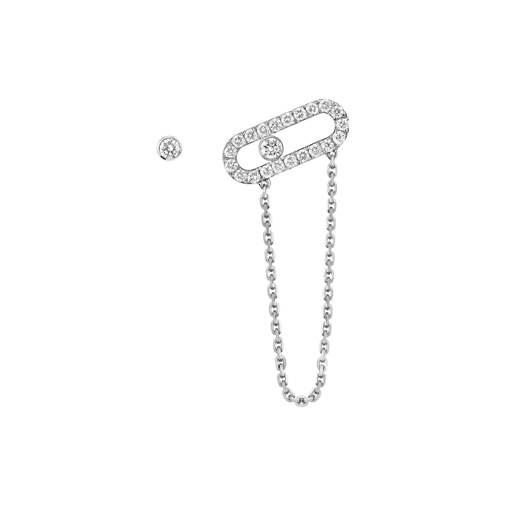 Egilrun 14K Gold Paperclip Chain Drop Earrings