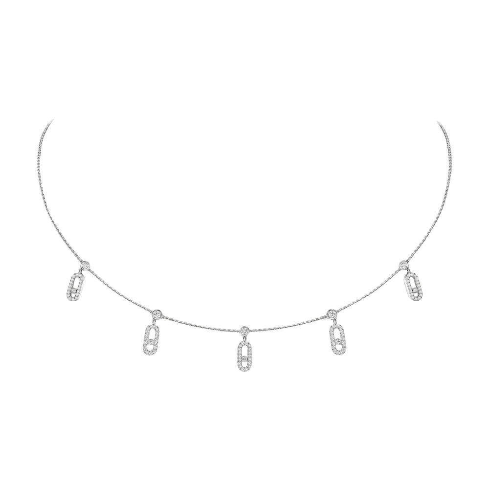 Egilrun 14K Gold Paperclip Choker Necklace