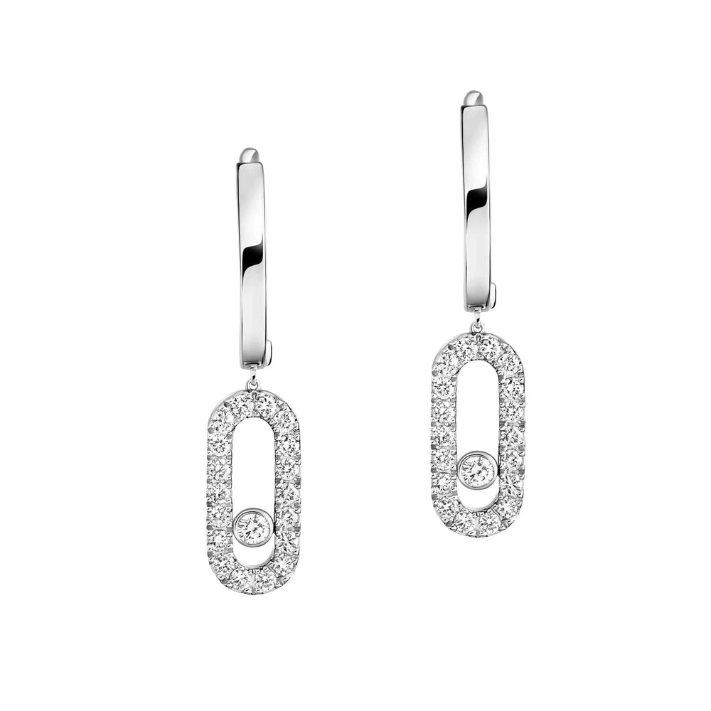 Egilrun 14K Gold Paperclip Drop Earrings