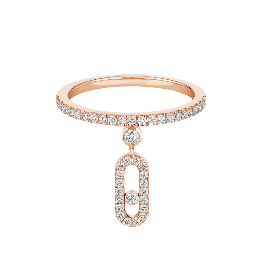 Egilrun 14K Gold Paperclip Ring