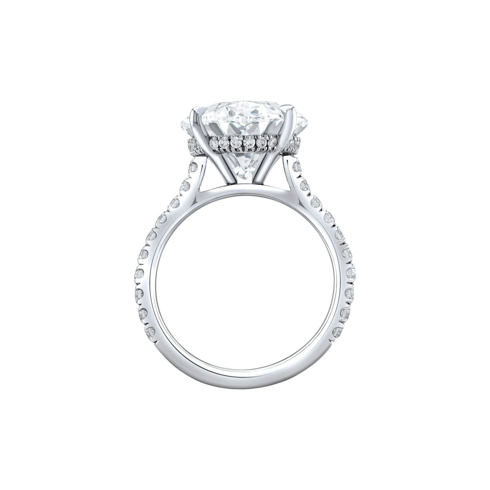 Eglantine Silver Oval Ring