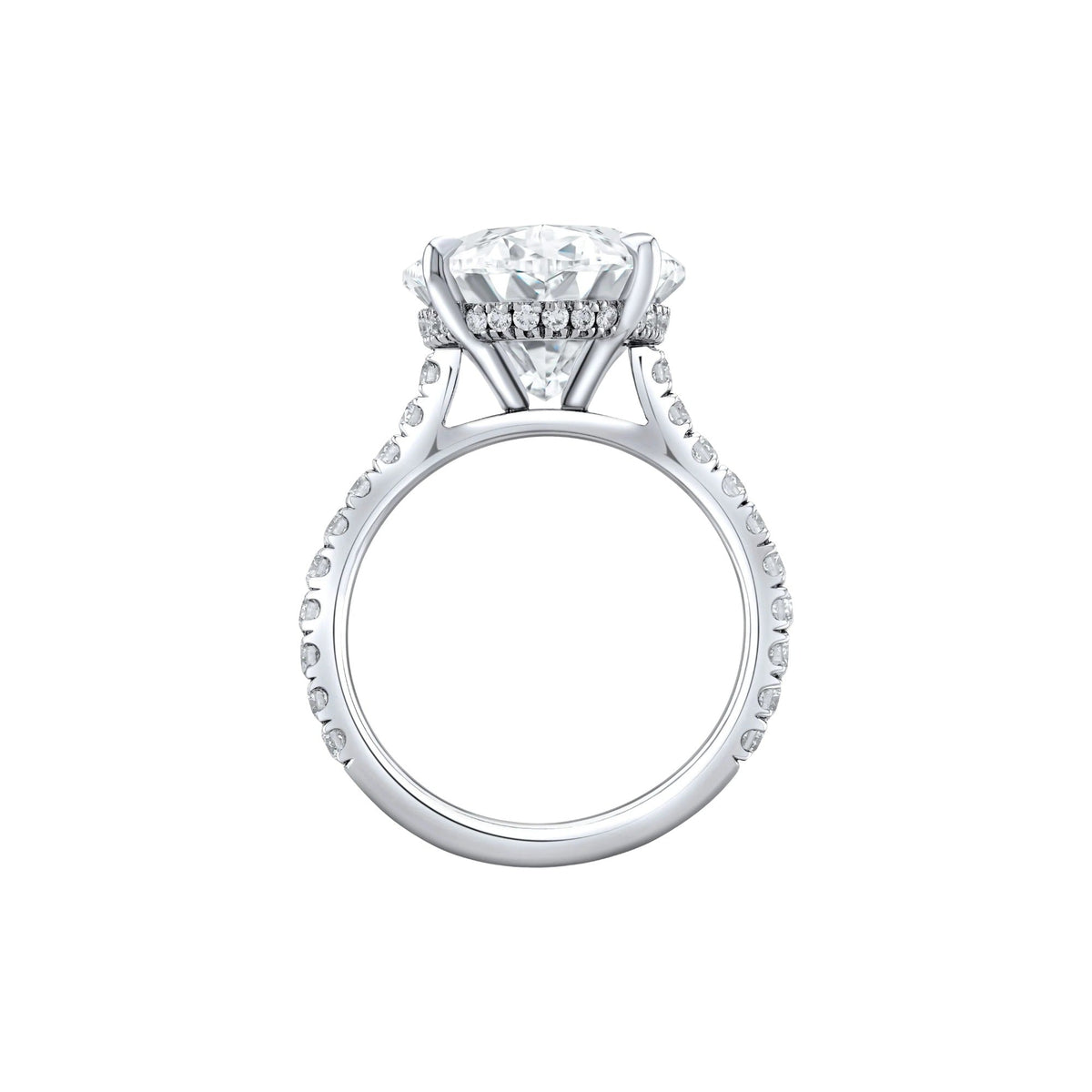 Eglantine Silver Oval Ring
