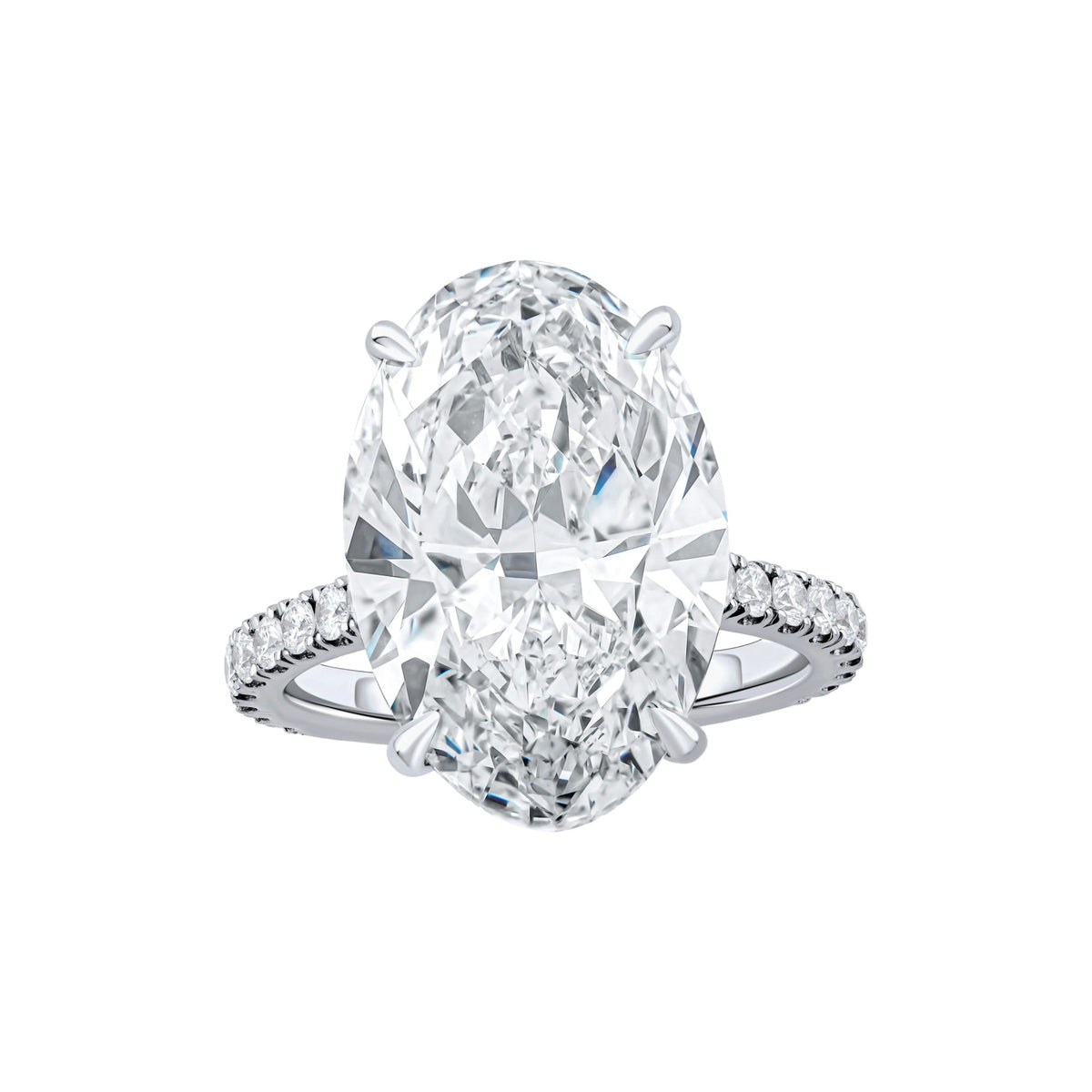 Eglantine Silver Oval Ring