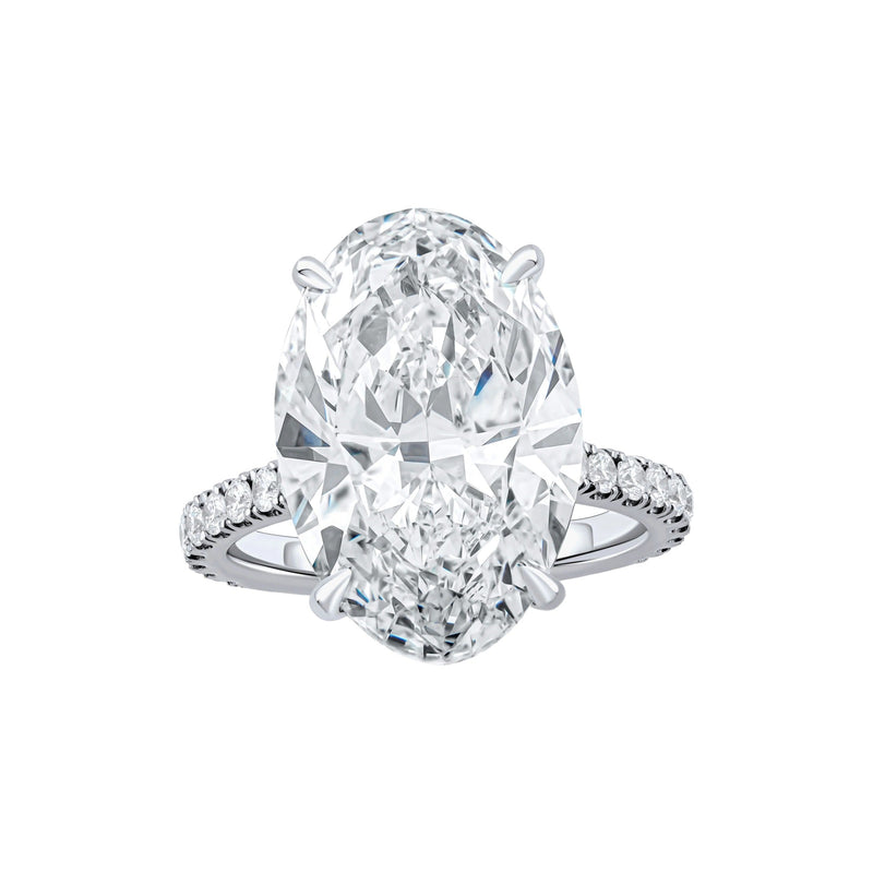 Eglantine Silver Oval Ring