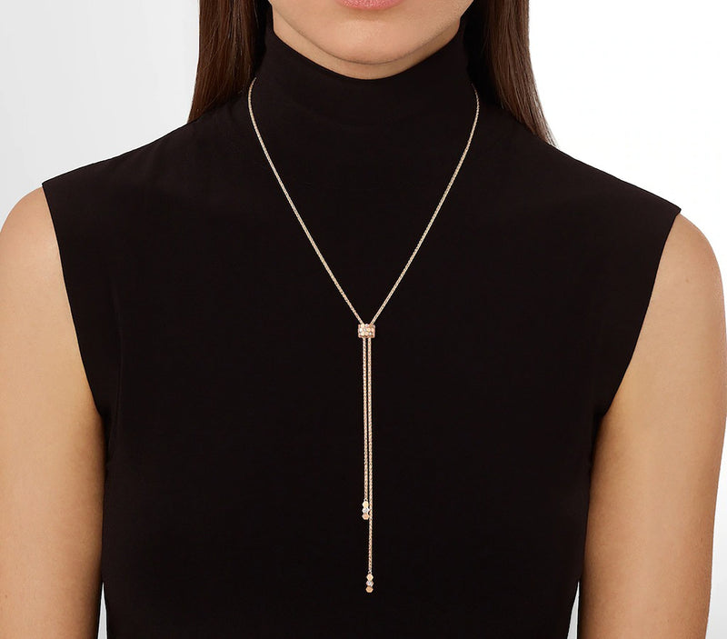 Elflind 14K Gold Hexagonal Honeycomb Necklace