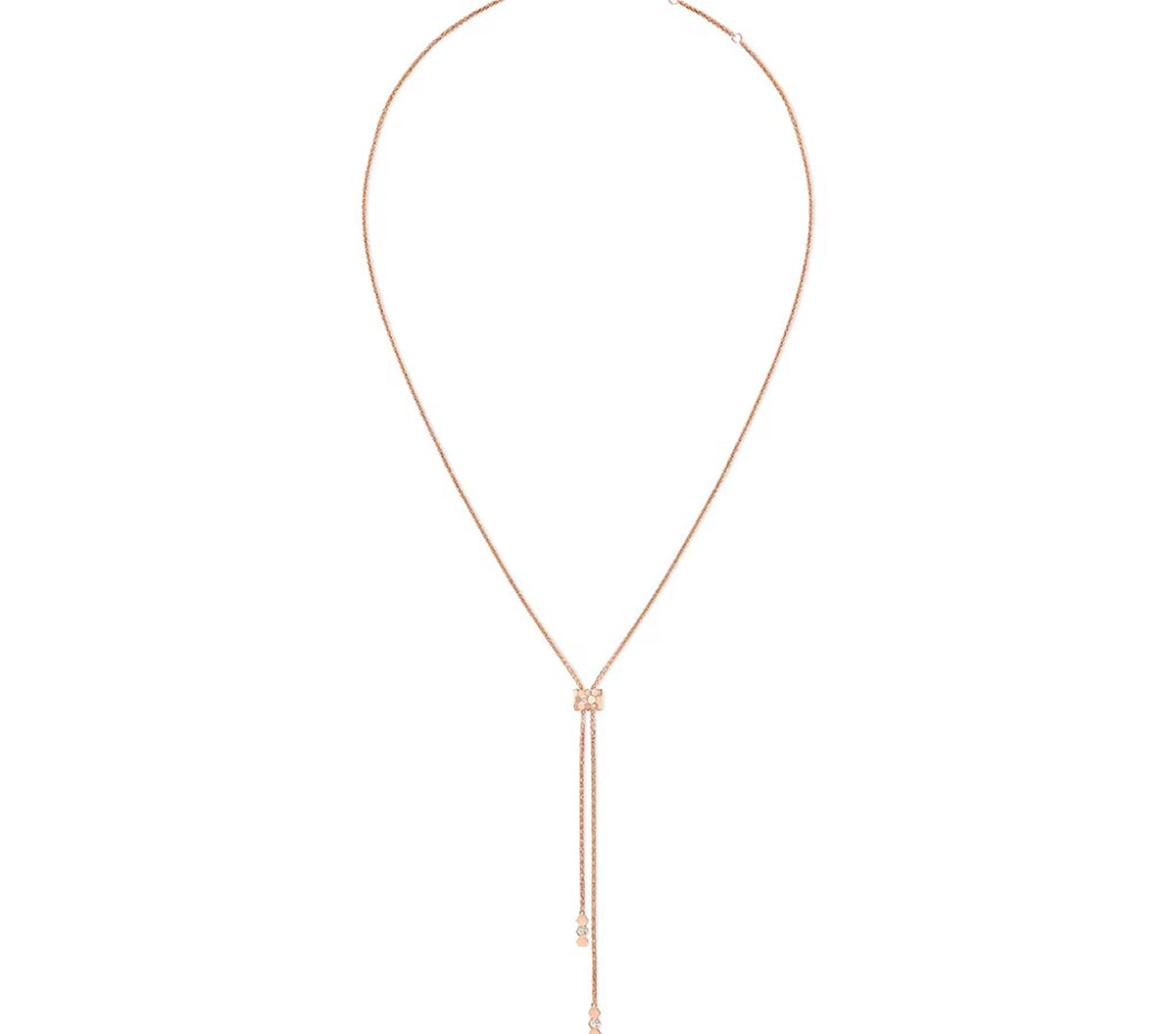 Elflind 14K Gold Hexagonal Honeycomb Necklace
