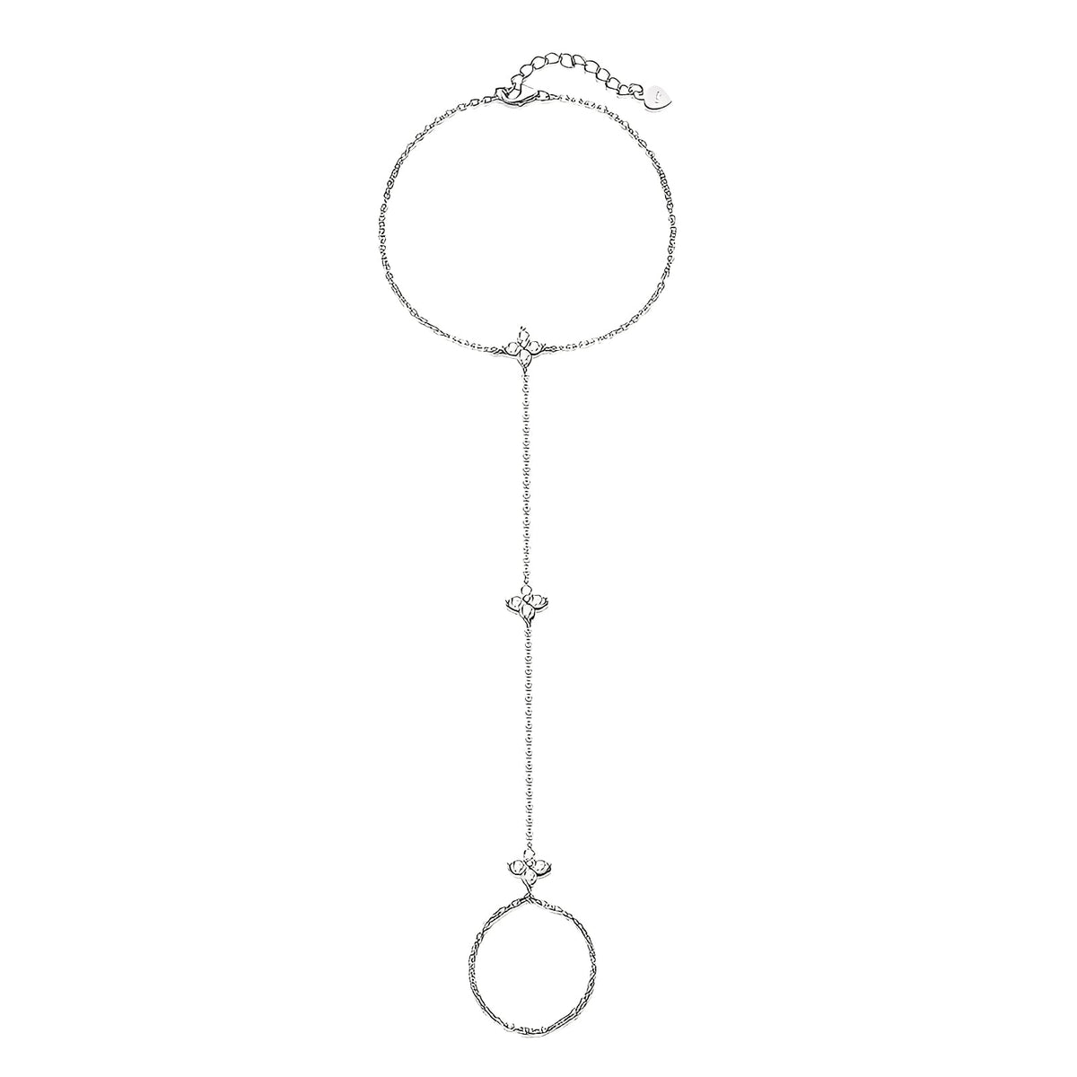Elfriede White Floral Bracelet