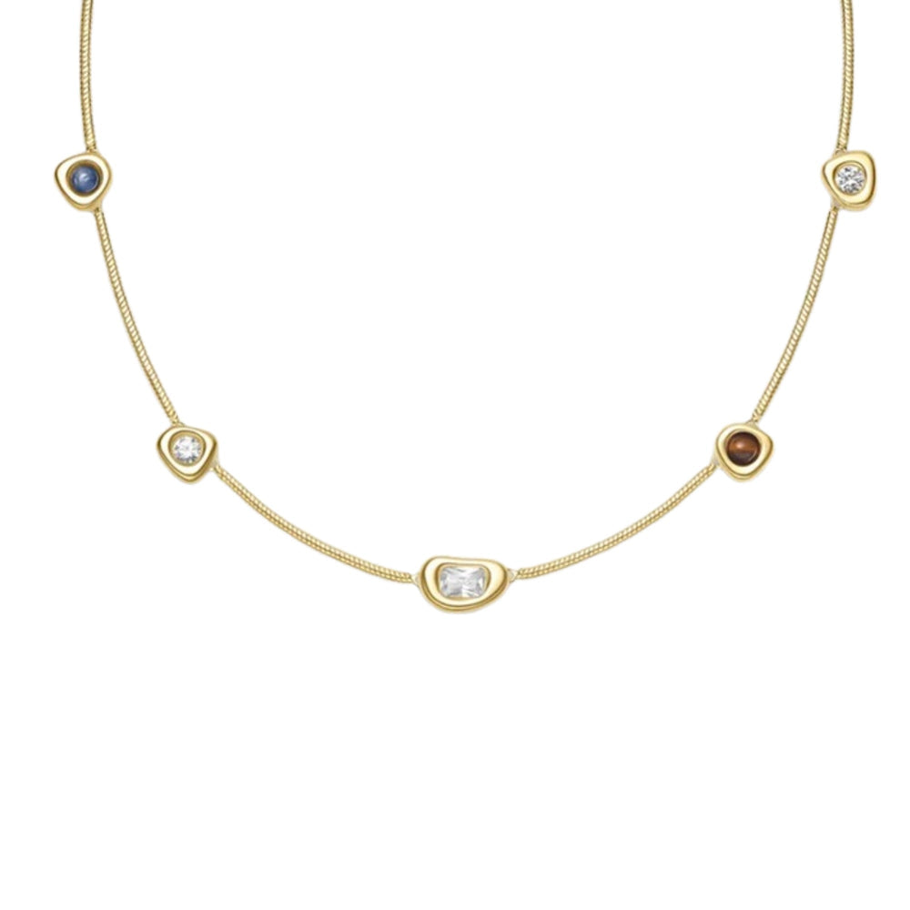 Eliane Multicilor Irregular Necklace