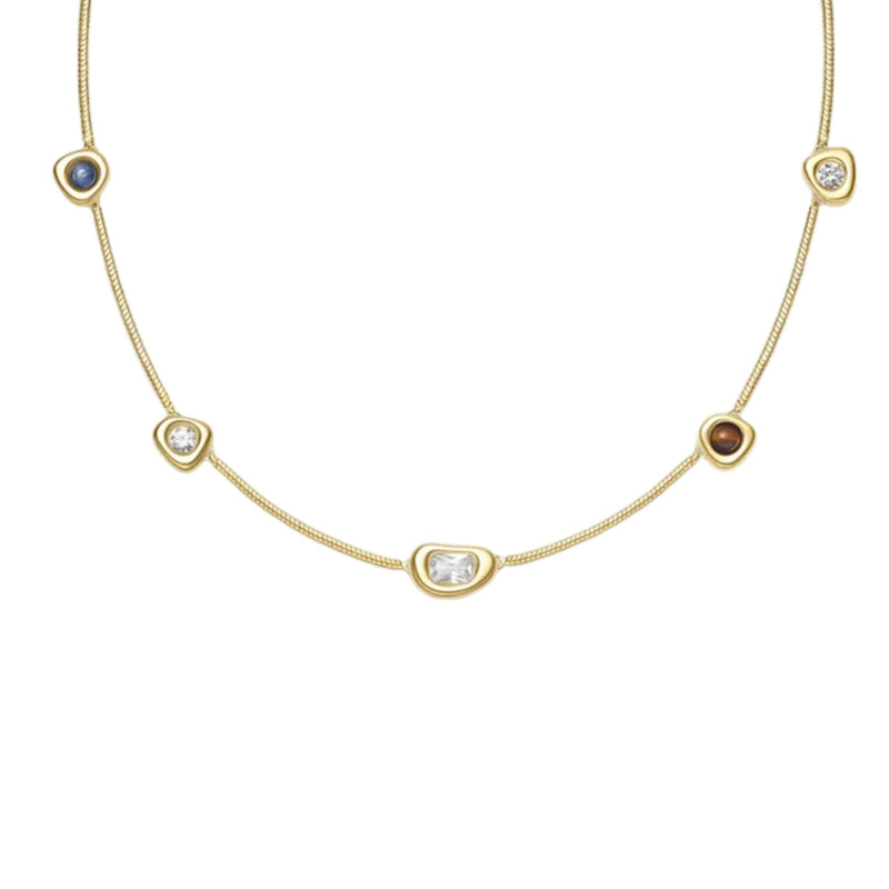 Eliane Multicilor Irregular Necklace