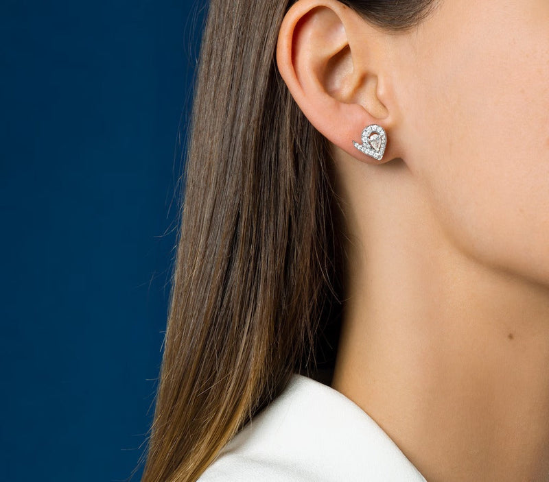 Elsa Teardrop Stud Earrings